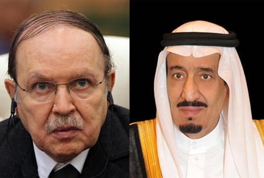 العاهل السعودي يبعث برسالة إلى الرئيس بوتفليقة من طنجة