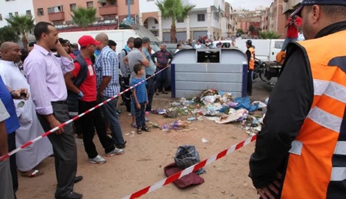 العثور على جثة رضيع حديث الولادة مرمية بحاوية للأزبال بتطوان