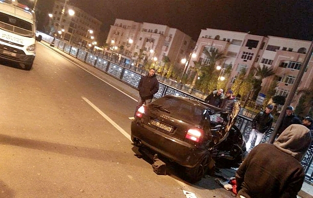 مصرع سيدة وإصابة زوجها في حادثة سير بممر تحت أرضي بطنجة