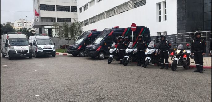 ولاية أمن طنجة تتسلم وسائل لوجيستيكية جديدة لمحاربة الجريمة