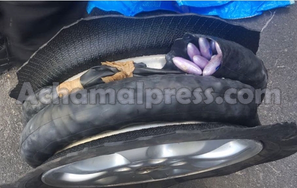 إيقاف اسباني بميناء طنجة المدينة حاول تهريب المخدرات داخل عجلات سيارته