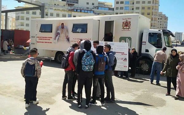 أزيد من 2600 متبرعا حصيلة قافلة التبرع بالدم بطنجة خلال شهر مارس