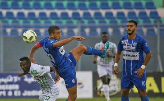 الدفاع الجديدي يرغم اتحاد طنجة على التعادل الايجابي ويشغل الصراع على البطولة