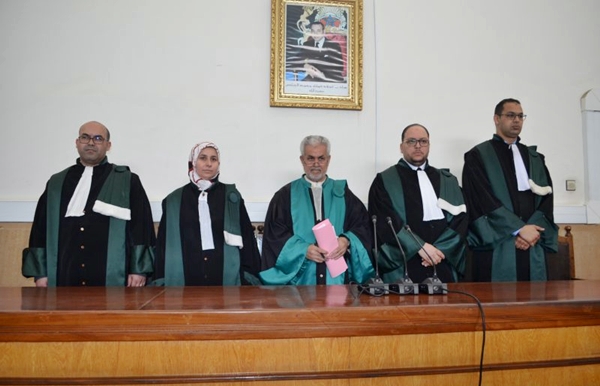 تنصيب الرئيس الأول لمحكمة الاستئناف ورئيس المحكمة الابتدائية بالحسيمة
