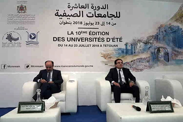 الوزير ينعتيق يترأس افتتاح الدورة العاشرة للجامعات الصيفية في تطوان