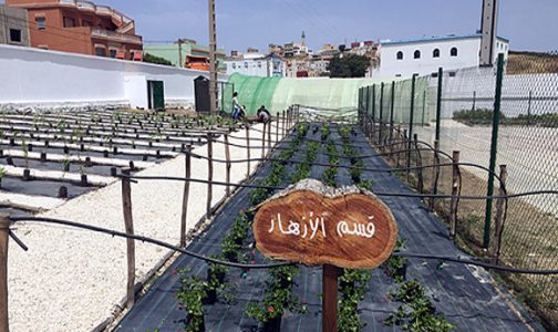 تدشين فضاءات تربوية بثانوية القصر الصغير في إطار مشروع تعاون مغربي سعودي