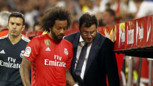 تشخيص إصابة مارسيلو يقلق ريال مدريد تشخيص إصابة مارسيلو يقلق ريال مدريد