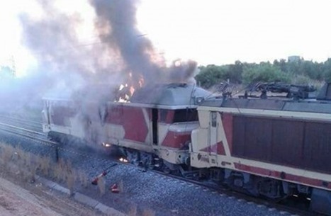 اندلاع حريق بإحدى عربات القطار الرابط بين طنجة ووجدة