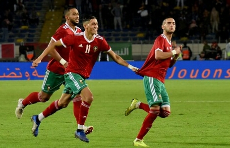 المنتخب المغربي يحقق فوزا تاريخيا على الكاميرون وينتزع صدارة المجموع المنتخب المغربي يحقق فوزا تاريخيا على الكاميرون وينتزع صدارة المجموع