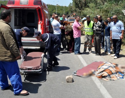 حادثة سير مميتة تودي بحياة فتاة بطريق “الرميلات” بطنجة