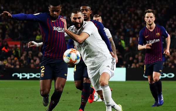 كلاسيكو “ناري” بين الريال وبرشلونة لحجز مكان في نهائي كأس إسبانيا