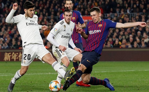 ريال مدريد ينتزع تعادلا ثمينا على أرض غريمه برشلونة في ذهاب نصف نهائي كأس الملك