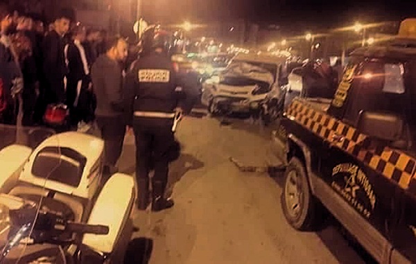 اصابة 5 أشخاص بجروح متفاوتة الخطورة في حادثة سير وسط طنجة