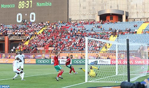 المنتخب المغربي يحقق فوزا قاتلا على ناميبيا في أولى مباريات “الكان”