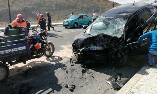 مصرع شخص وإصابة 8 آخرين في حادثة سير خطيرة بطنجة