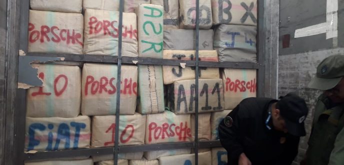 ضبط شاحنة محملة بخمسة أطنان و540 كيلوغراما من الحشيش بطنجة المتوسط