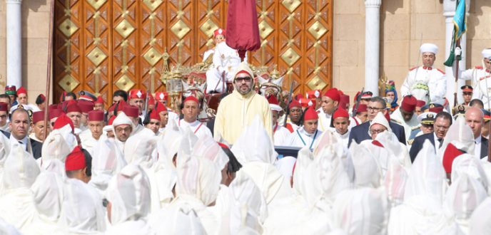 أمير المؤمنين يترأس حفل الولاء بالقصر الملكي بتطوان