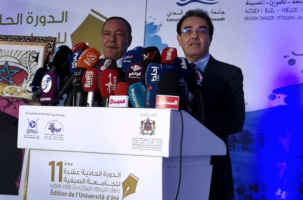 الوزير ينعتيق يترأس افتتاح الدورة الحادية عشرة للجامعات الصيفية في تطوان