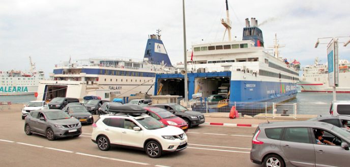عملية “مرحبا 2019” تسير على “ما يرام” وتقلص آجال العبور بميناء طنجة المتوسط