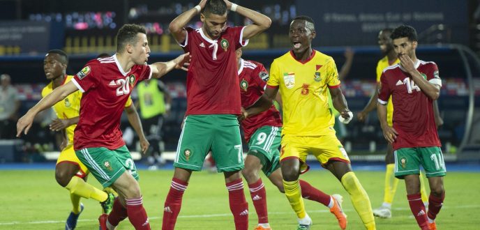 المنتخب المغربى يودع بطولة الأمم الأفريقية علي يد البنين بركلات الترجيح