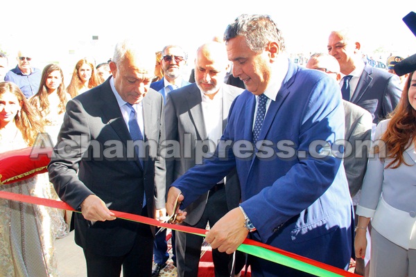 وزير الفلاحة يفتتح السوق الجديد لبيع السمك بالجملة بطنجة