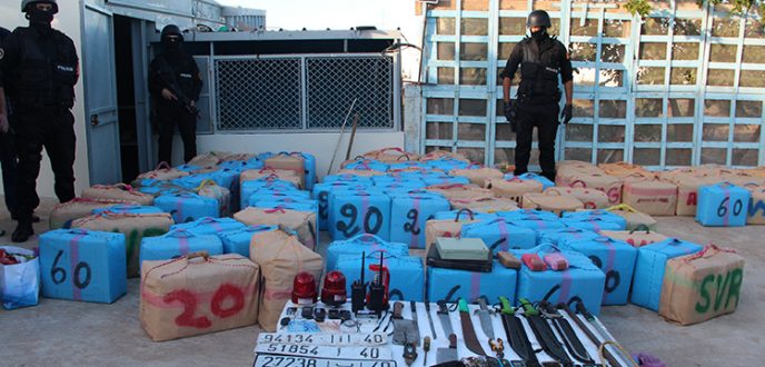 تفكيك شبكة دولية لتهريب المخدرات بطنجة وحجز ازيد من 9 أطنان من الحشيش