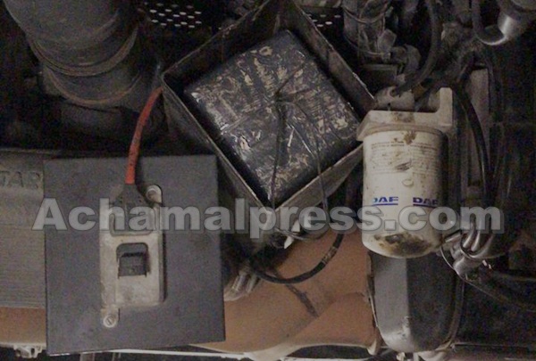 ضبط شاحنة للنقل الدولي محملة بالحشيش بميناء طنجة المتوسط