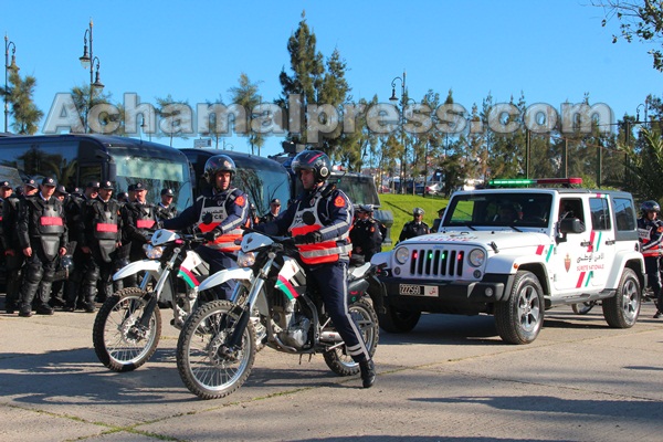 المصالح الامنية بطنجة ترفع من درجة المراقبة لتأمين احتفالات رأس السنة