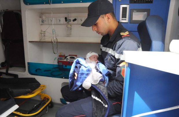 العثور على رضيع حديث الولادة متخلى عنه بطنجة