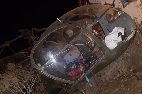 أربع سنوات سجنا نافذا للمكسيكي أسقط طائرة هيليكوبتر ضواحي مدينة طنجة