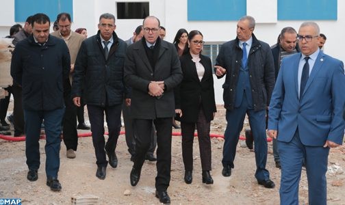بوشارب تطلع بالحسيمة على تقدم أشغال إنجاز عدد من المشاريع السكنية بوشارب تطلع بالحسيمة على تقدم أشغال إنجاز عدد من المشاريع السكنية