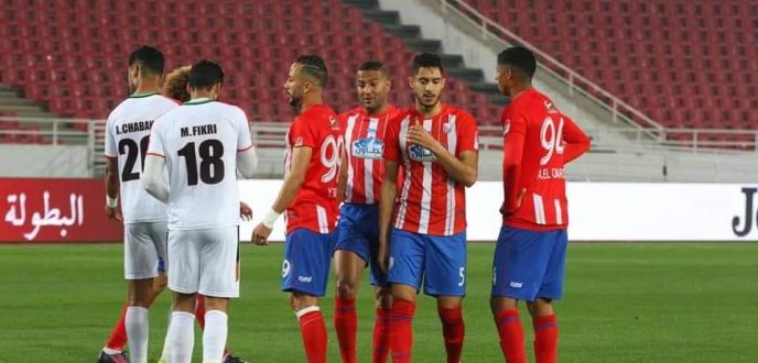 الجيش الملكي يهزم ضيفه المغرب التطواني بنتيجة 2-1
