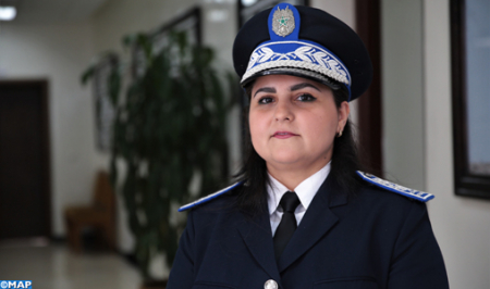 العميد الممتاز منى العراقي .. العين الحارسة للأدلة الجنائية بولاية أمن طنجة