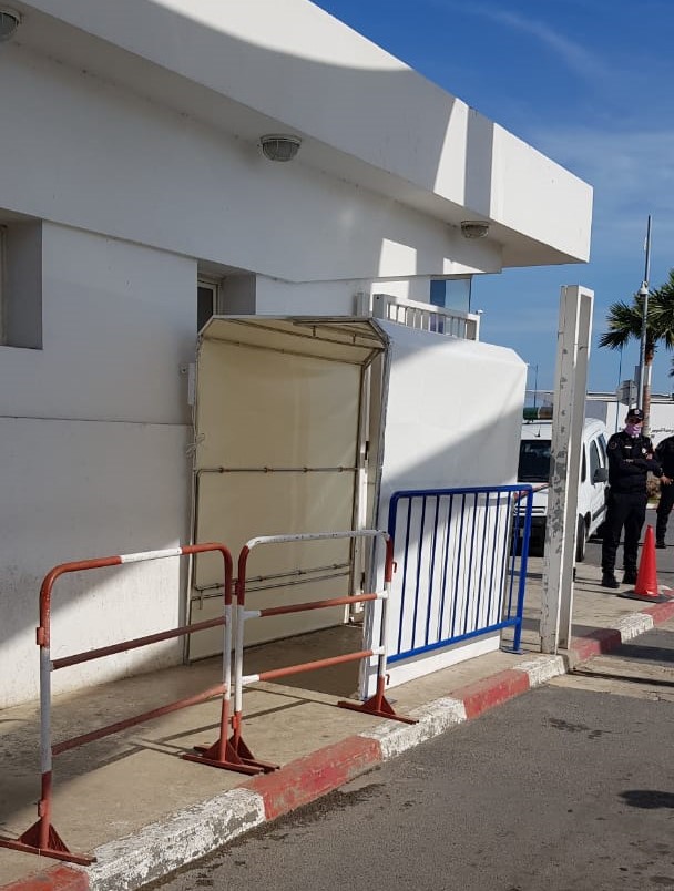 تركيب ممرات التعقيم بمداخل موانئ الصيد البحري بمنطقة الشمال