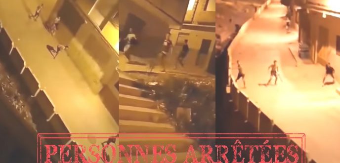 أمن طنجة يوقف 7 أشخاص ظهرو في فيديو يتبادلون الضرب والجرح بالسلاح الابيض