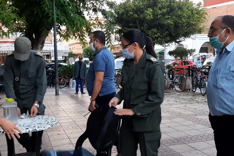 السلطات تشن حملة واسعة لفرض احترام التدابير الاحترازية بالقصر الكبير