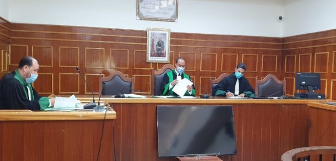 7824 معتقلا استفادوا من عملية المحاكمات عن بعد ما بين 16 و20 نونبر الجاري