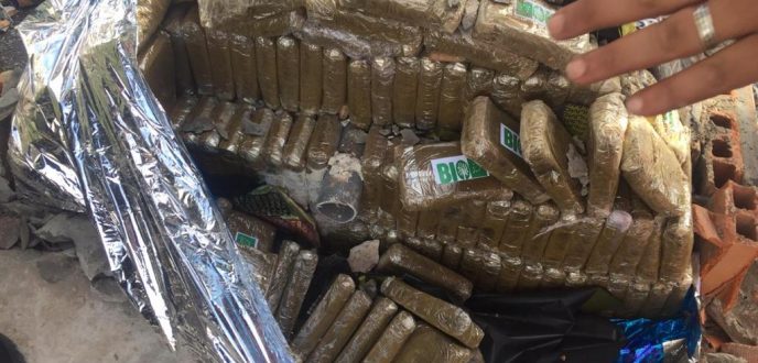 ايقاف شخص بطنجة المتوسط حاولت تهريب كمية من الحشيش داخل نافورة تقليدية