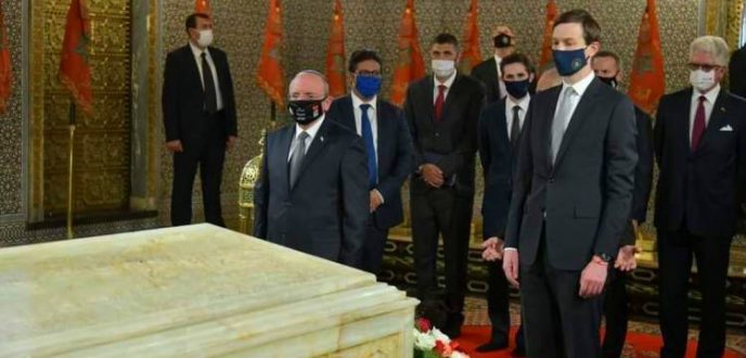 وفد أمريكي-إسرائيلي من مستوى عال يزور ضريح محمد الخامس