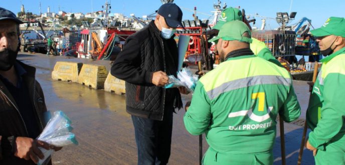 إطلاق حملة تحسيسية حول الوقاية من “كوفيد 19” بموانئ الجهة الشمالية للمغرب