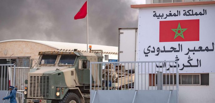 الوضع في الكركرات هادئ وطبيعي وحركة المرور ما بين المغرب إلى إفريقيا غير مضطربة