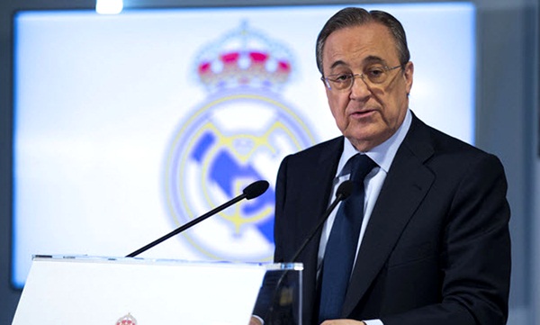 ريال مدريد يعلن إصابة فلورنتينو بيريز بفيروس كورونا
