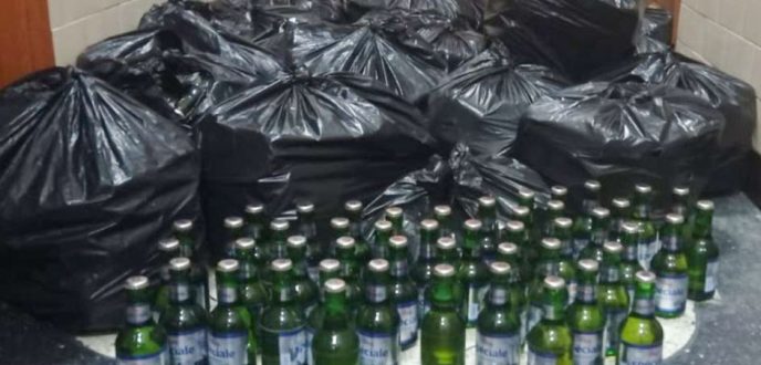 إيقاف سائق ومرافقه بحوزتهما 1200 قنينة خمر بطنجة