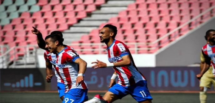 المغرب التطواني يدك شباك نهضة الزمامرة بثلاثية نظيفة