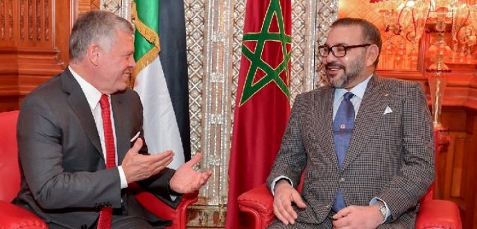 الملك محمد السادس يطمئن على صحة عاهل الأردن ويبحث معه التصعيد بالقدس