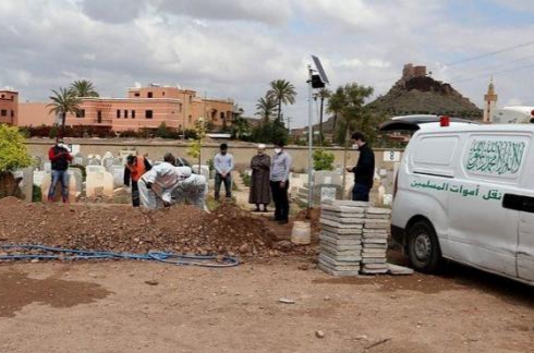 الداخلية تؤكد على عدم تجاوز 10 أشخاص في مراسم الدفن ومنع إقامة مراسم التأبين