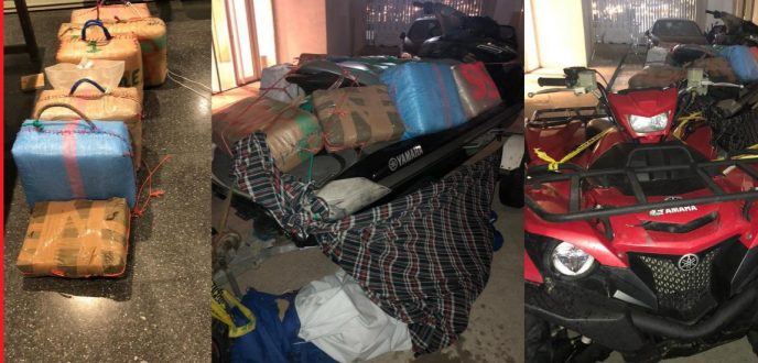 إحباط محاولة تهريب 185 كلغ من “الشيرا” انطلاقا من الشاطئ البلدي لطنجة