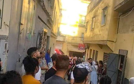 سيدة تلقي بطفل من سطح منزل بحي المصلة بطنجة