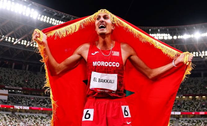 سفيان البقالي يهدي المغرب أول ميدالية ذهبية في أولمبياد طوكيو