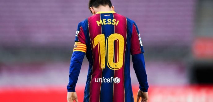 برشلونة يعلن رحيل ميسي عن النادي بسبب عقبات اقتصادية